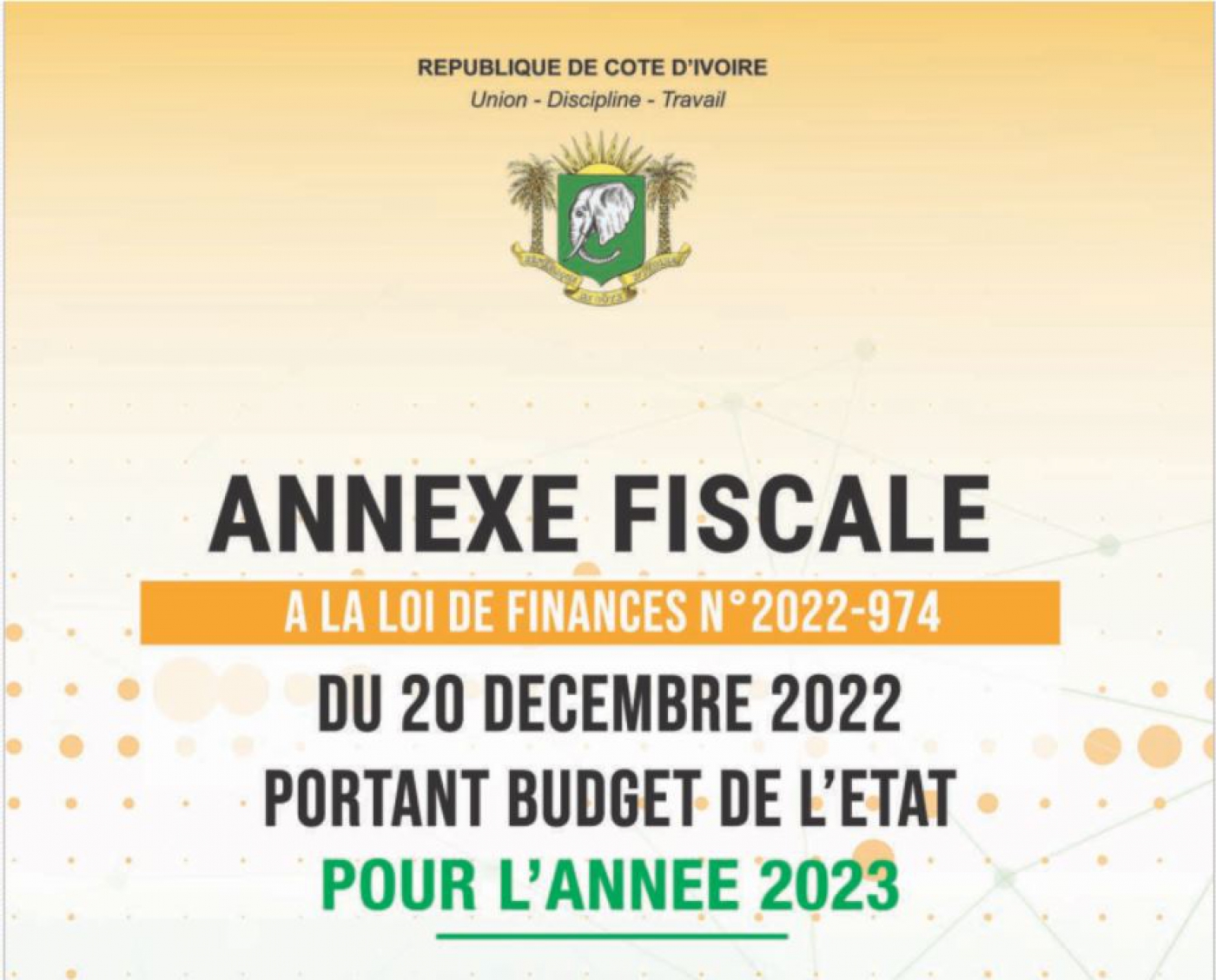 ANNEXE FISCALE 2023-